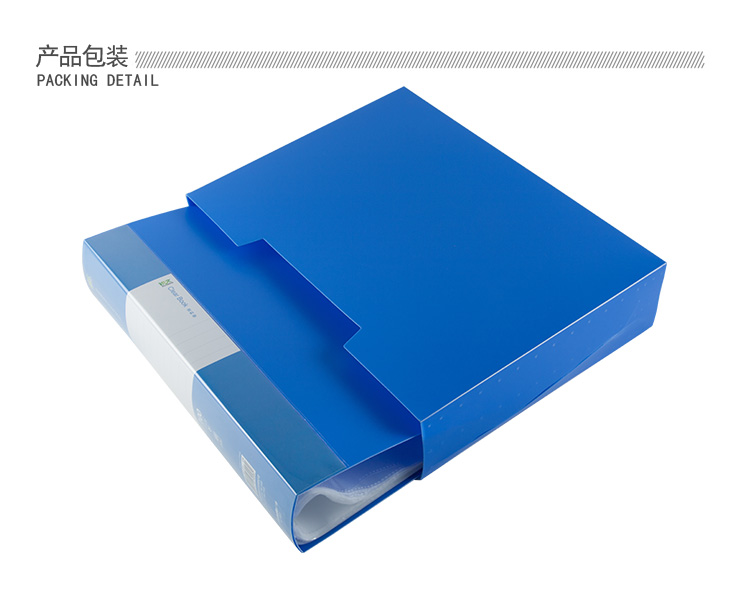 
                                        广博(GuangBo)100页PP资料册/文件册/档案册/办公用品 锐文A3181                