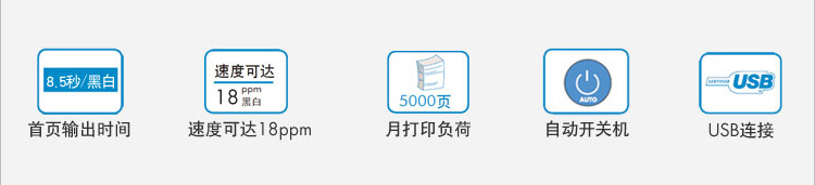 
                                        
                                                                                惠普（HP） P1106黑白激光打印机家用学生作业打印 单功能快速打印小型商用                