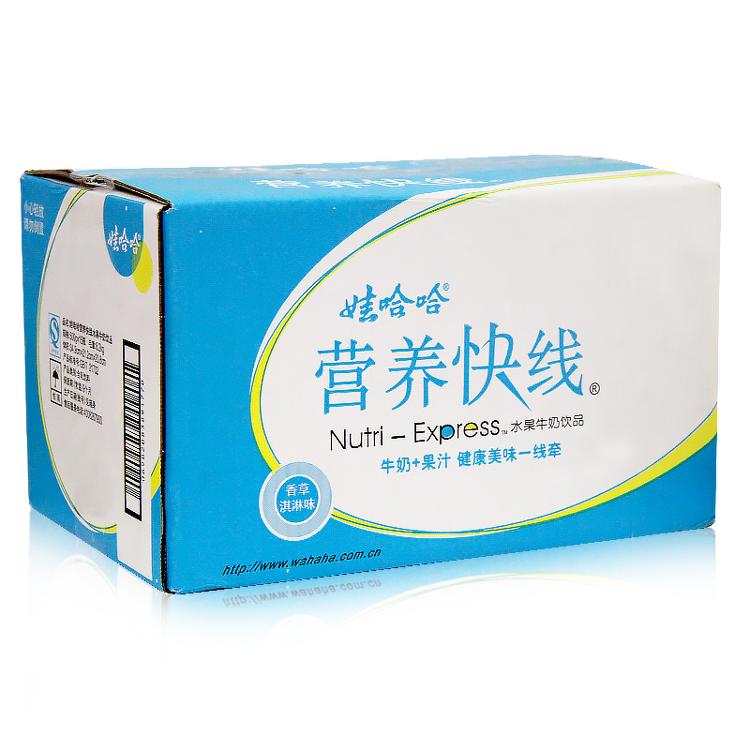 娃哈哈 含乳饮料 营养快线香草淇淋味 500ml*15/箱