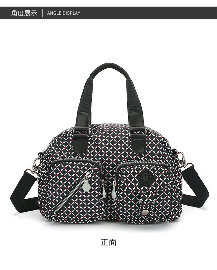 findpop 手提包女包防水尼龙帆布女士包包 41 四叶草