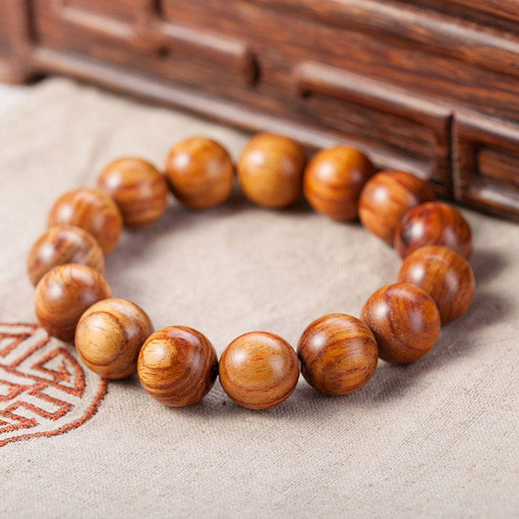 沐恩 手串sl1782 黄花梨手串 15mm*15颗
