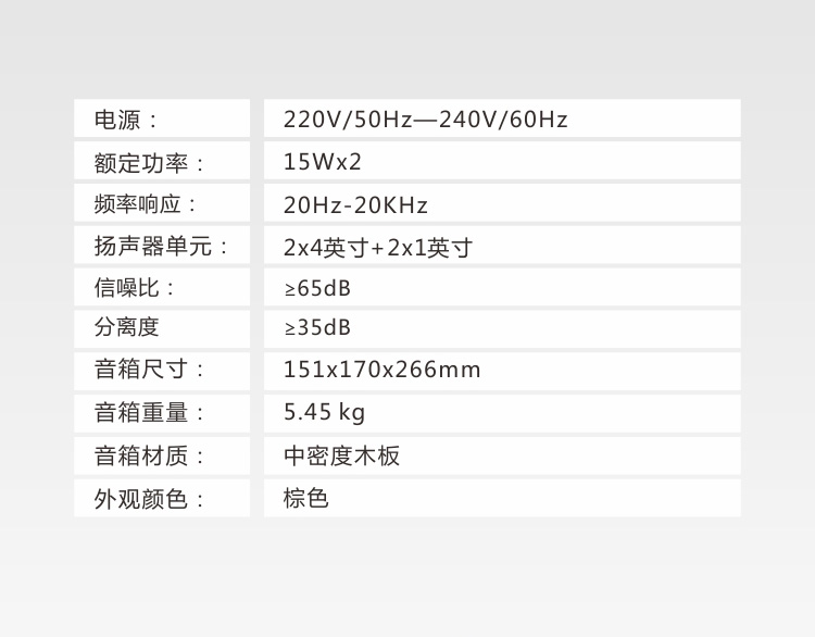 
                                        奋达（F&D） R235 全木质豪华书架箱 2.0多媒体音箱 音响                