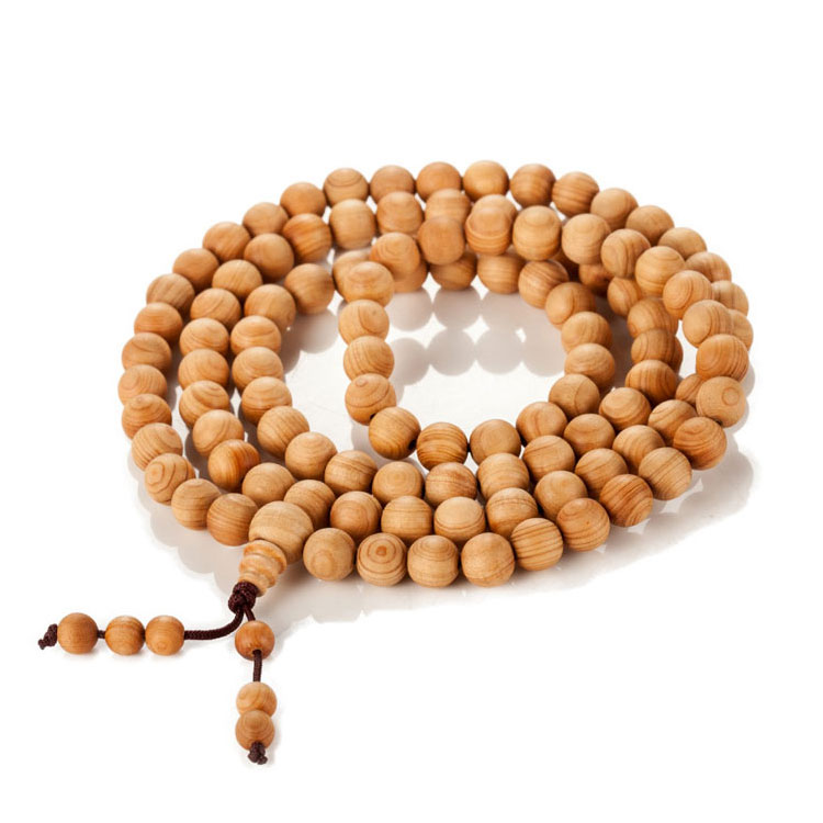 沐恩 手串sl23830 崖柏手串佛珠108颗*8mm
