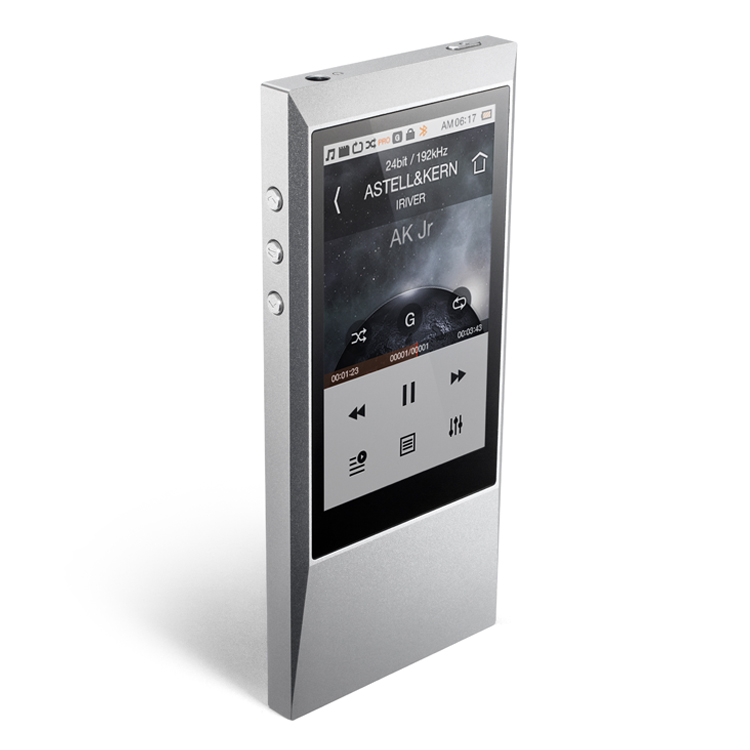 
                                        艾利和（Iriver）Astell&Kern AK Jr HIFI播放器 无损mp3音乐播放器 支持DSD64 轻薄机身触摸屏 银色                