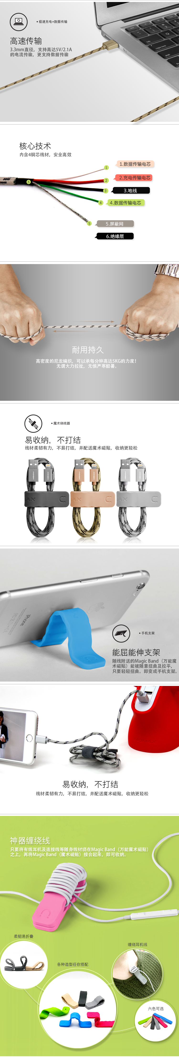
                                        
                                                                                摩米士MOMAX苹果数据线充电线MFi认证快充线适用iphone12/11Pro/XsMax/XR/SE2/8/7/6Plus手机iPad等1米灰色                