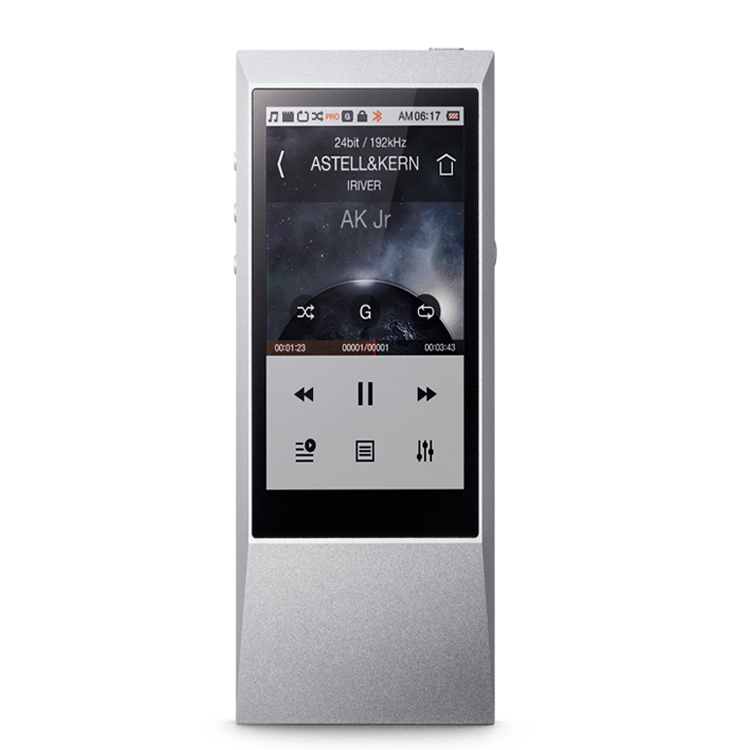 
                                        艾利和（Iriver）Astell&Kern AK Jr HIFI播放器 无损mp3音乐播放器 支持DSD64 轻薄机身触摸屏 银色                
