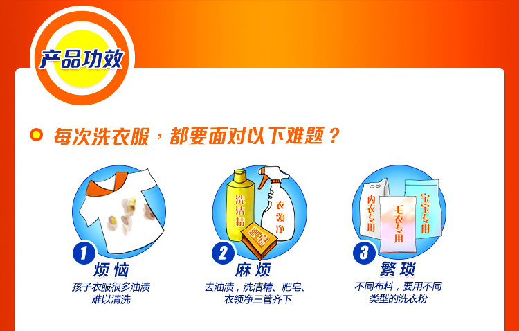 汰渍 净白去渍洗衣粉508克-京东