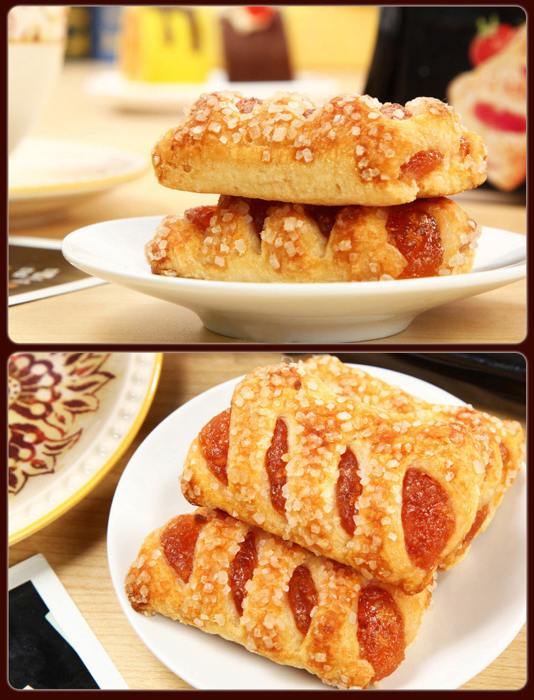 西班牙进口(雅娜aglory)草莓味夹心酥 150g