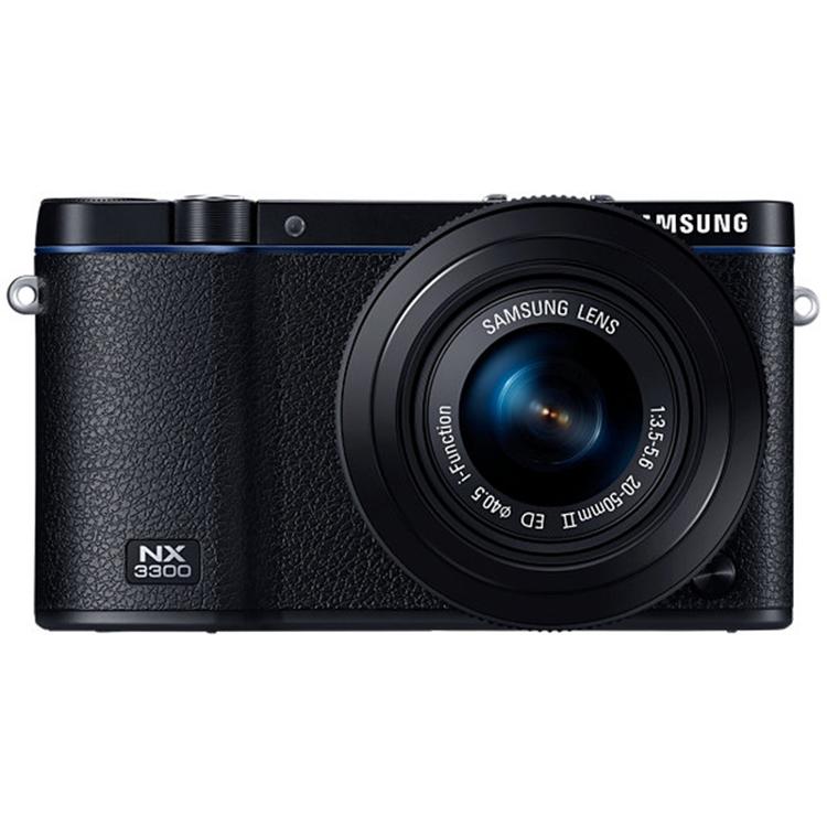 三星（SAMSUNG）NX3300自拍 时尚微型单电套机 （20-50mm） （白色）蓝调经典款 内附16G卡