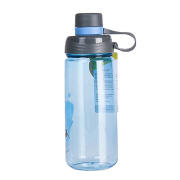 品家家品水壶 耐摔PC塑料便携直饮水杯(620ml)大容量户外运动水壶PJ-728R 蓝色