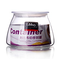 【京东超市】利比Libbey 韦伯储物罐 玻璃罐 密封罐礼盒装三件套 (0.5L+0.75L+1L)