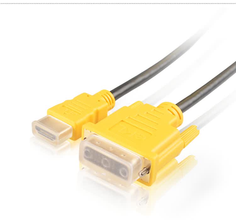 EKL HDMI to DVI Cable, 1.5 Meters, Digital High Bidirectional Conversion Cable, DVI to HDMI Adapter Cable, Laptop Monitor Connection Cable 14