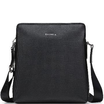 华莎图(vistula) 男士斜挎包单肩包 时尚潮流男包 商务牛皮包 竖款