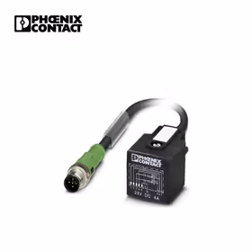 菲尼克斯 传感器/执行器电缆；SAC-5P-M12MS/1,5-PUR/AD-2L