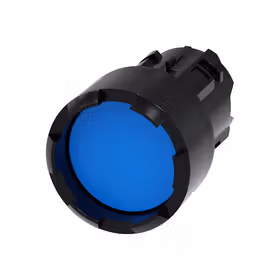 西门子 按钮,22mm,塑料,蓝色,正面固定环,高,含锡键控式；3SU10000DB500AA0