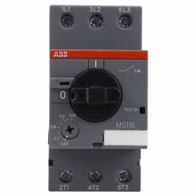 ABB 电动机保护用断路器；MS116-1.0