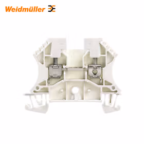 魏德米勒 直通型接线端子,螺钉联接,4mm,800V,32A,白色；WDU 4 WS