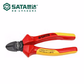 世达 G系列VDE绝缘耐压斜嘴钳6寸；72615