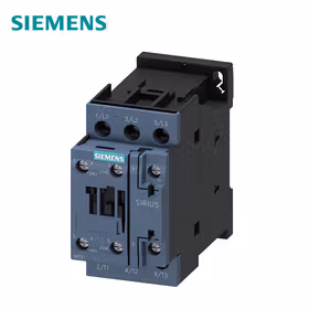西门子 功率接触器,32A,15kW,1NO+1NC,24VAC50/60Hz,3极,尺寸S0,螺栓型端子连接；3RT20271AC20