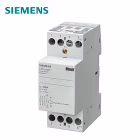 西门子 INSTA接触器带3个常开触点和1NC25A,控制电压24VAC；5TT5 25A 3NO+1NC 24AC