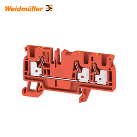 魏德米勒 直通型接线端子；A3C 4 RD