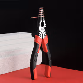 得力 专业级德式尖嘴钳省力型铬钒钢   6寸；DL0103(新旧交替，随机发货)