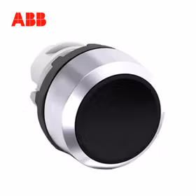 ABB 平头按钮操作头部,黑色；MP1-30B