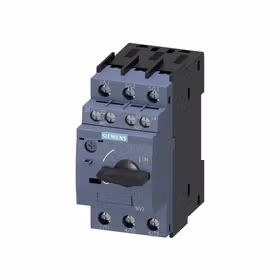 西门子 电动机保护断路器,结构尺寸S00用于变压器保护,A脱扣器1.1-1.6A,N脱扣器33A,横向辅助开关1NO+1NC；3RV24111AA15