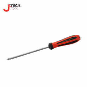 捷科(jetech) 六角刀杆软柄贯通十字形螺丝批PH2X250mm；GTH6-250