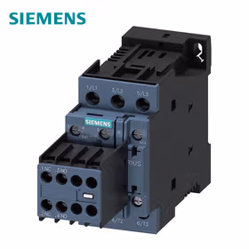 西门子 功率接触器,25A,11kW,2NO+2NC,24VDC,3极,尺寸S0螺栓型端子连接辅助开关可松开；3RT20261BB44