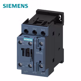 西门子 功率接触器,9A,4kW,1NO+1NC,380VAC50/60Hz,3极,尺寸S0,螺栓型端子连接；3RT20231AU20