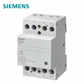 西门子 INSTA接触器带4个常开触点40A,控制电压24VAC；5TT5 40A 4NO 24AC