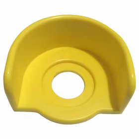 APT 蘑菇钮附件，黄色保护圈；LA39_F14b-60黄色保护圈