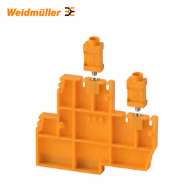 魏德米勒 接线端子附件,W系列,固定支座,橙色,5mm；WBB ZA WDK2.5/BL5.08