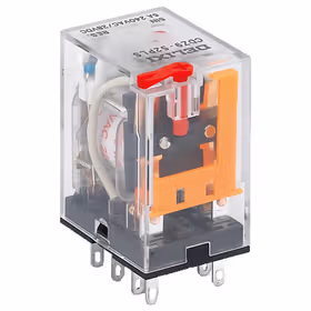 德力西电气 小型电磁继电器；CDZ9-54P 座 带防护和保护模块