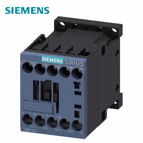 西门子 功率接触器,12A,5.5kW,1NC,200VAC,50Hz200-220V,60Hz,3极,尺寸S00,螺栓型端子连接；3RT20171AN62