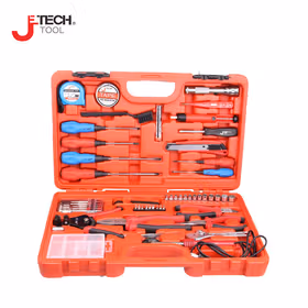捷科(jetech) 61件电子维修工具套装；JEB-E61