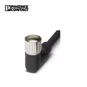 菲尼克斯 M23孔式,弯头,12芯,预制5 m主电缆,针位9和10桥接；RCK-TWUM/BL12/ 5,0PUR-U