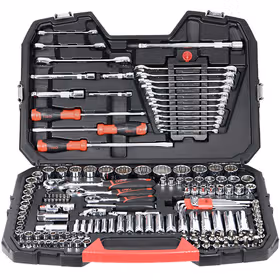 得力 150件6.3&times;10&times;12.5mm系列综合组套  ；DQ01150