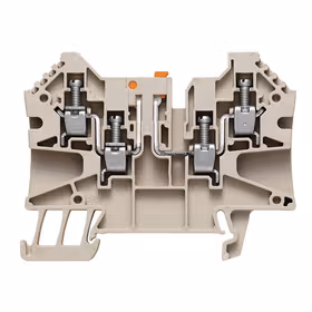 魏德米勒 电流测试端子,螺钉联接,4mm,500V,27A,可翻转,深褐；WTR 4/ZZ