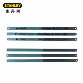 史丹利 24齿高速钢锯条12寸(X100),100片/盒；15-984