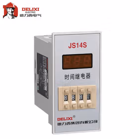 德力西电气 数显式时间继电器；JS14S 0.01S-9999小时 AC36V
