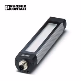 菲尼克斯 LED机床照明,24VDC,照射角度85&deg;/95&deg;,色温5000K,长度190mm,直径40mm,M12针式插头连接器；PLD M 260 W-85/95 190/D40