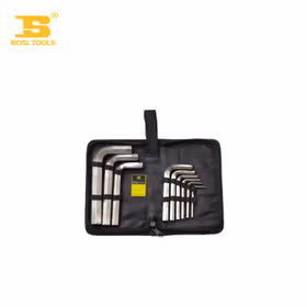 波斯 10PC牛津包内六角扳手组套3-19mm；BS422810