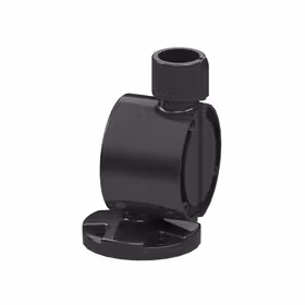 西门子 八字脚,塑料,用于管安装,带橡胶密封圈,附件,用于信号灯柱,直径为50mm和70mm；8WD44080DF