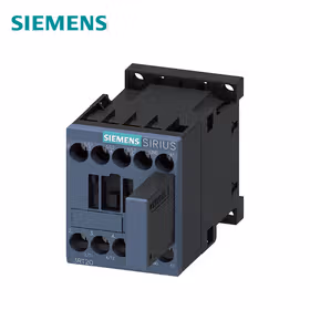 西门子 功率接触器,9A,4kW,1NO,24VDC,带可变电阻插接,3极,尺寸S00,螺栓型端子连接；3RT20161QB41