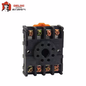 德力西电气 小型通用继电器 底座；JQX-10F 2Z 座