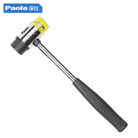 保拉(Paola) 钢管柄安装锤25mm 橡塑锤橡胶锤子安装锤橡皮榔头7973