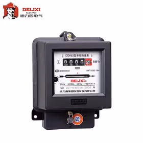 德力西电气 单相电能表；DD862 220V 2.5(10)A