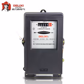 德力西电气 三相四线有功电能表；DT862 3&times;220/380V 3&times;3(6)A 互感式